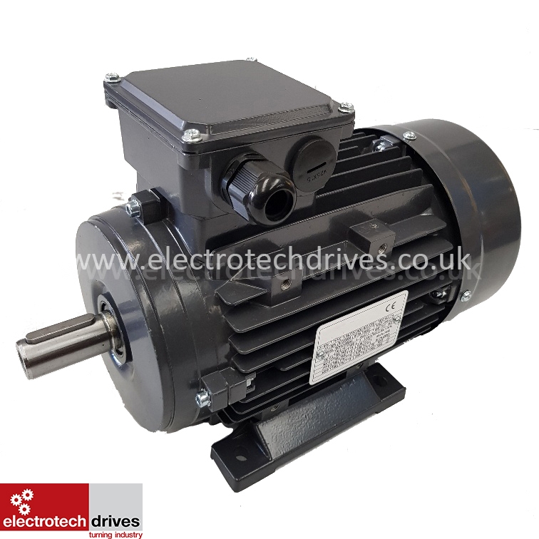 0.09kW Three Phase Electric Motor 0.12HP 4 Pole 1500RPM - 56 Frame ...